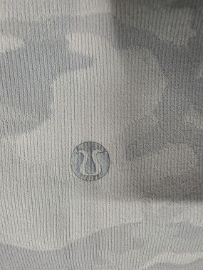 lululemon athletica Light Gray Camouflage Athletic Shorts